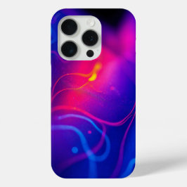 Kleurrijke Abstracte Patroon Levendige Kunst iPhone 15 Pro Case