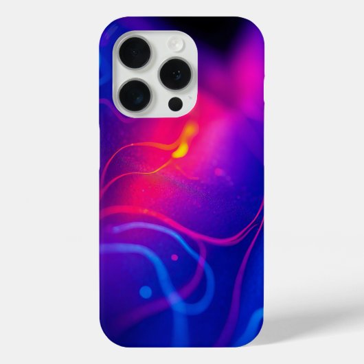 Kleurrijke Abstracte Patroon Levendige Kunst Case-Mate iPhone Case (Achterkant)