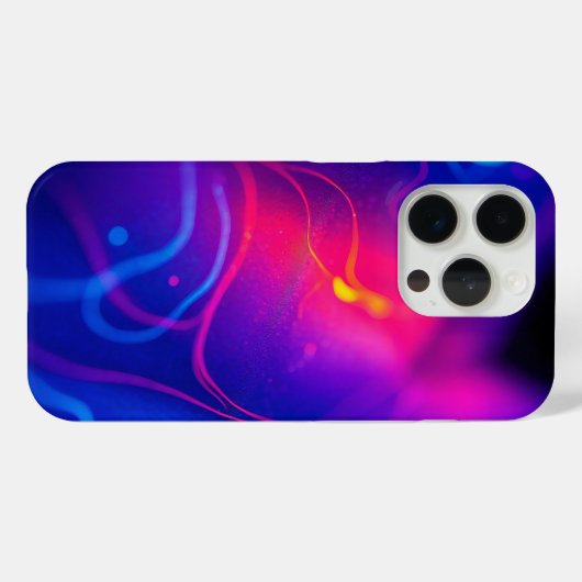 Kleurrijke Abstracte Patroon Levendige Kunst Case-Mate iPhone Case (Achterkant (horizontaal))