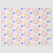 Kleurrijke abstracte patroon met speelse  tissuepapier (Voorkant)