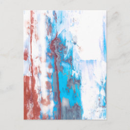 Kleurrijke abstracte penseelstreek achtergrond  briefkaart