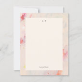 Kleurrijke, Abstracte, persoonlijke flatpanel-kaar Kaart (Voorkant)