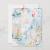 Kleurrijke, Abstracte, persoonlijke flatpanel-kaar Kaart (Achterkant)