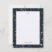 Kleurrijke, Abstracte, persoonlijke flatpanel-kaar Kaart (Voorkant)