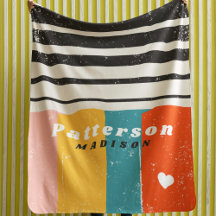 Kleurrijke Abstracte persoonlijke  naam uit de mid