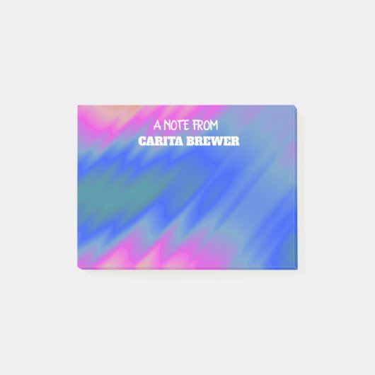 Kleurrijke Abstracte Post-it notities Post-it® Notes (Voorkant)