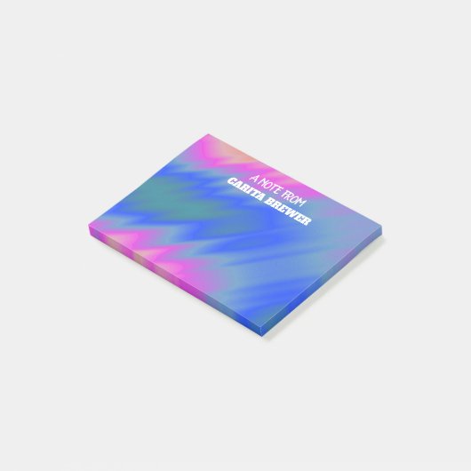 Kleurrijke Abstracte Post-it notities Post-it® Notes (Schuin)