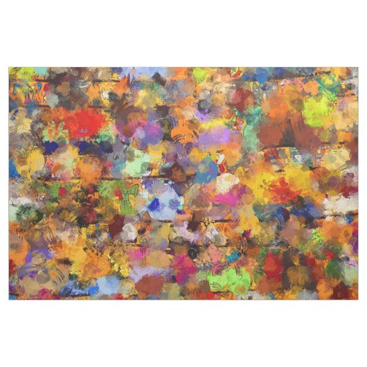 Kleurrijke Abstracte schilderkunst Stof (Yard (91,4 cm))