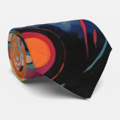 Kleurrijke Abstracte schilderkunstenaar Stropdas (Opgerold)