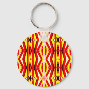 Kleurrijke abstracte sleutelhanger
