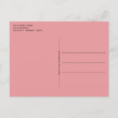 Kleurrijke Abstracte Snowflakes Prettige feestdage Briefkaart (Achterkant)