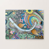 Kleurrijke Abstracte speelgoedfilm, helder origine Legpuzzel (Horizontaal)