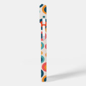 Kleurrijke Abstracte Stippen Case-Mate iPhone Case (Achterkant / Links)