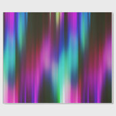 Kleurrijke Abstracte stralen Cadeaupapier (Vlak)