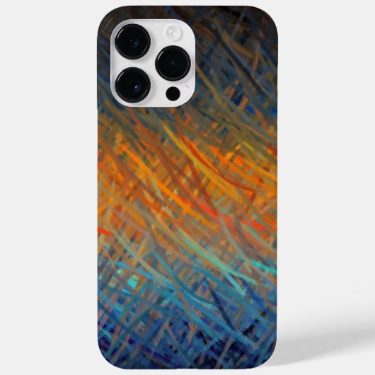 Kleurrijke Abstracte tekenkunst Case-Mate iPhone Case (Achterkant)