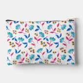 Kleurrijke abstracte tulp bloemmotief etui (Achterkant)