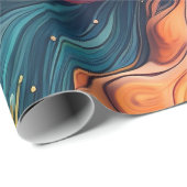 Kleurrijke Abstracte Verf Splatter Art (12) Cadeaupapier (Rol Hoek)