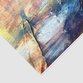 Kleurrijke Abstracte verf Tissuepapier (Detail)