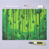 Kleurrijke Abstracte verfdruppels (12) Tissuepapier (Craft)