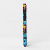 Kleurrijke Abstracte verfdruppels (1) Case-Mate iPhone Case (Achterkant/links)