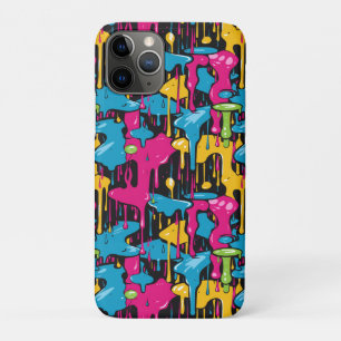 Kleurrijke Abstracte verfdruppels (1) Case-Mate iPhone Case