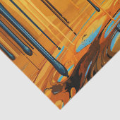 Kleurrijke Abstracte verfdruppels (31) Tissuepapier (Detail)