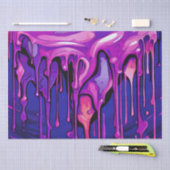 Kleurrijke Abstracte verfdruppels (8) Tissuepapier (Craft)