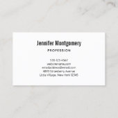 Kleurrijke Abstracte vierkantjes en vormen Visitekaartje (Achterkant)