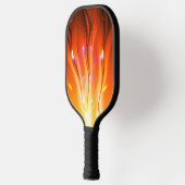 Kleurrijke Abstracte vlammen Pickleball Paddle (Links)