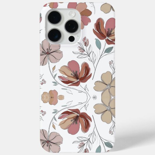 Kleurrijke Abstracte Vormen Case-Mate iPhone Case (Achterkant)