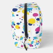 Kleurrijke abstracte vormen. toilettasje (Rechts)