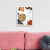 Kleurrijke Abstracte vrouw Face Wall Art Canvas Afdruk (Insitu (Woonkamer))