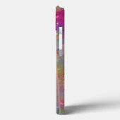 Kleurrijke Abstracte Waterverf Druppel Kunst Case-Mate iPhone Case (Achterkant / Links)