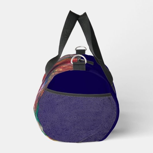 Kleurrijke Abstracte Waterverf Hippie Duffle Bag Plunjezak (Rechts)
