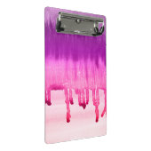 Kleurrijke Abstracte Waterverf Ombre Mini Klembord (Schuin)