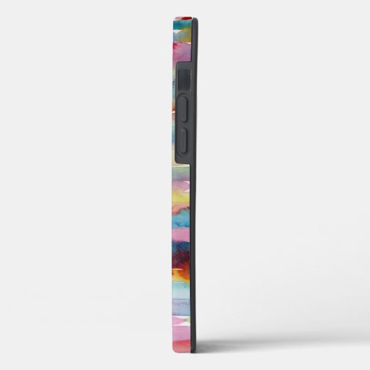 Kleurrijke Abstracte Waterverf penseel Case-Mate iPhone Case (Achterkant / Links)