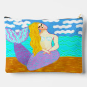 Kleurrijke Abstracte Zeemeerminnen schilderen Etui (Achterkant)