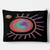 Kleurrijke Abstracte zon Etui (Achterkant)