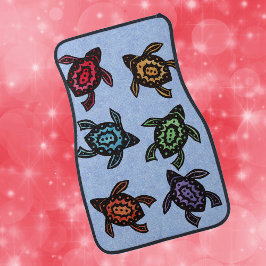 Kleurrijke Abstracte zwemschildpadden Automat