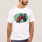 Kleurrijke achtbaanrit t-shirt (Voorkant)