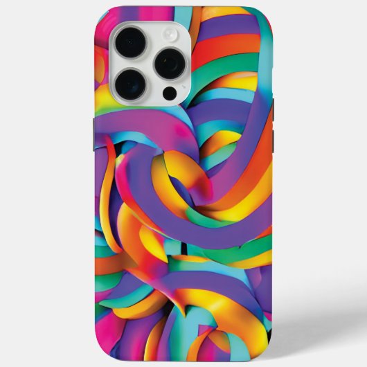 Kleurrijke achtergrond Case-Mate iPhone case (Achterkant)