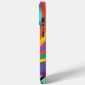 Kleurrijke achtergrond Case-Mate iPhone case (Achterkant / Links)
