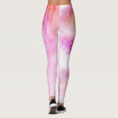 Kleurrijke achtergrond leggings (Achterkant)