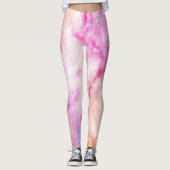 Kleurrijke achtergrond leggings (Voorkant)