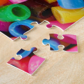 kleurrijke achtergrond legpuzzel (Zijkant)