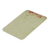 Kleurrijke  achtergrond magneet (Linkerzijde)