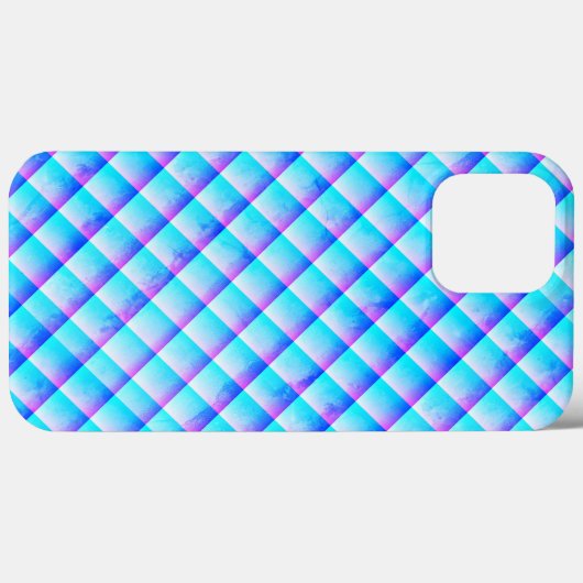 Kleurrijke achtergrond textuur vierkanten Case-Mate iPhone case (Achterkant (horizontaal))