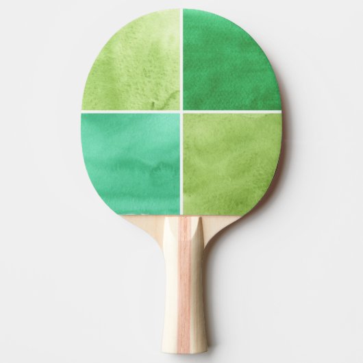 kleurrijke achtergrond van de waterverf voor uw 6 tafeltennisbatje (Voorkant)