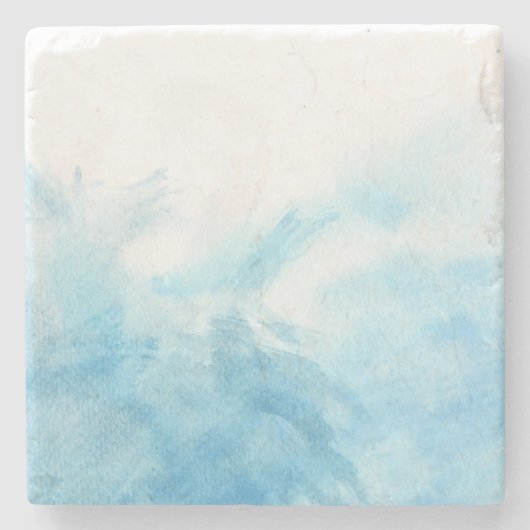 kleurrijke achtergrond van de waterverf voor uw stenen onderzetter (Voorkant)