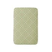 Kleurrijke achtergrond van het retropatroon 2 badmat (Voorkant Verticaal)